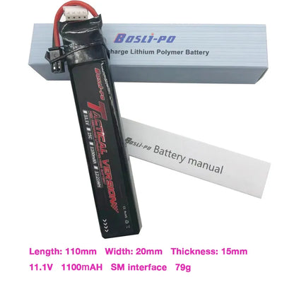 High-end 11.1V high-capacity lithium battery