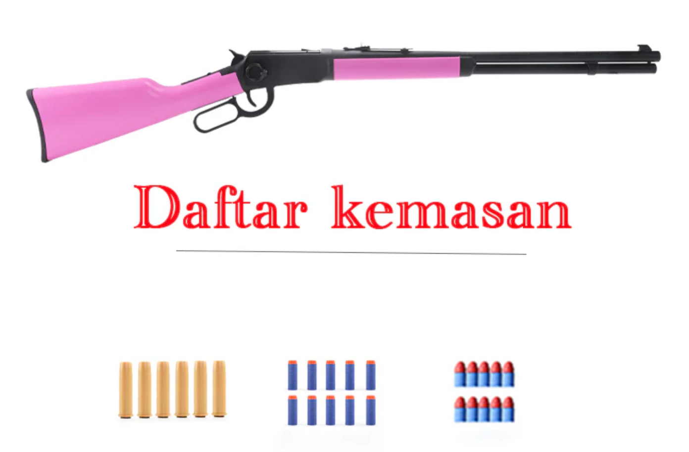 Winchester M1894 Toy Rifle Level Action Foam Dart Blaster GQH Shell Ejection