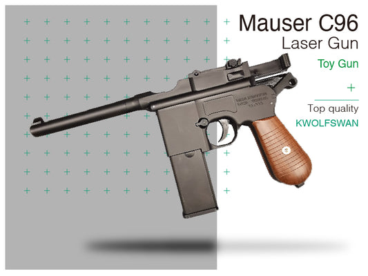 Mauser C96 Shell Ejecting Laser Gun