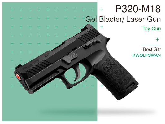SIG SAUER P320 M18 Gel Blaster Laser Tag Pistol Toy Gun