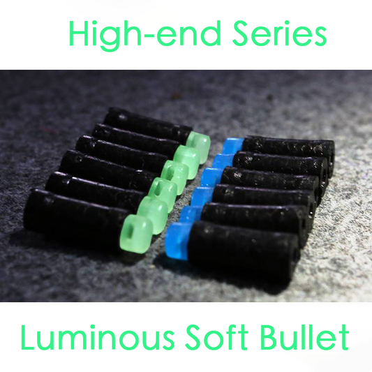 50 pcs Luminous high-speed soft bullet
