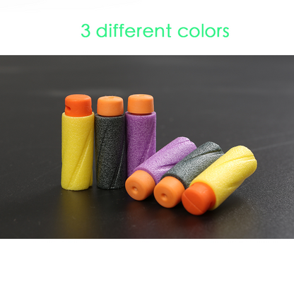 High Velocity Action with 50pcs 3.8CM Spiral Soft Bullet