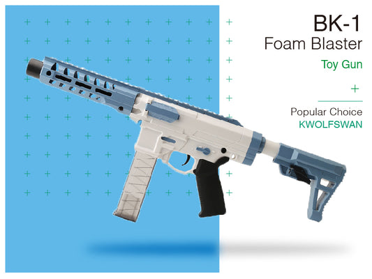 AEG BK-1 Auto Rifle Foam Dart Blaster