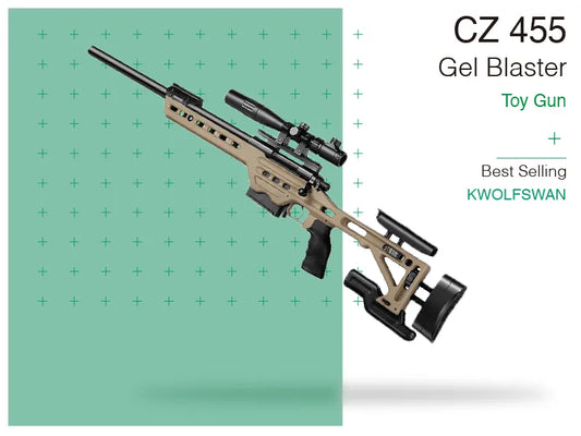 CZ455 Bolt Action Shell Ejecting Foam And Gel Blaster