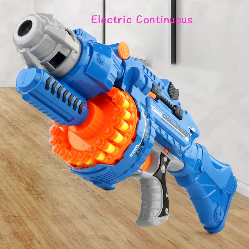 Cartoon Gatling Foam Blaster