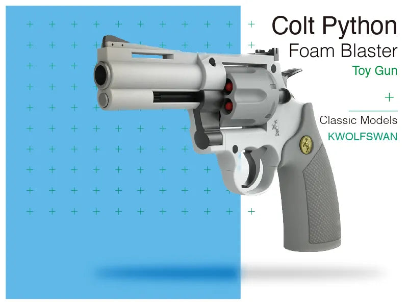 Colt Python Double Action Revolver Jouet Pistolet Pistolet Blaster Lanceur  Balle Molle Tir Modèle Pour Adultes Garçons Cadeaux Danniversaire Du 31,71  €