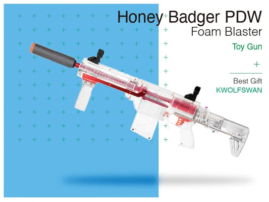 AAC Honey Badger PDW Nerf Foam Dart Blaster