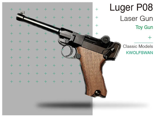 laser tagLuger P08 Toy Pistol Laser Blaster