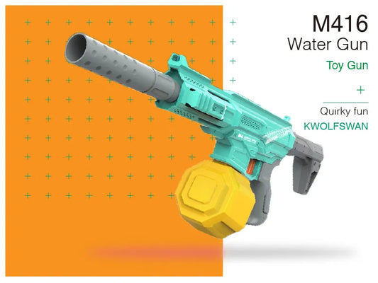 M416 Full Auto Drum Mag Water Gun