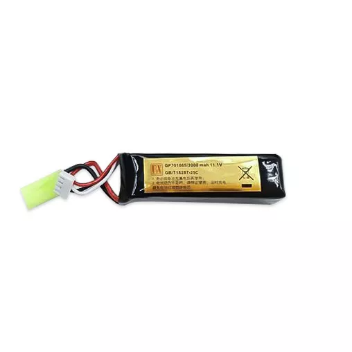 RX Tamiya Plug Lithium Battery 2000mah 11.1v for Gel Blaster KWOLFSWAN