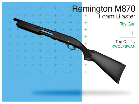 Remington M870 Shotgun Toy Foam Darts