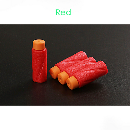 High Velocity Action with 50pcs 3.8CM Spiral Soft Bullet