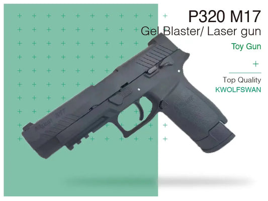 P320 M17 Dual Purpose Gel Blaster / Laser Tag Pistol Toy Gun
