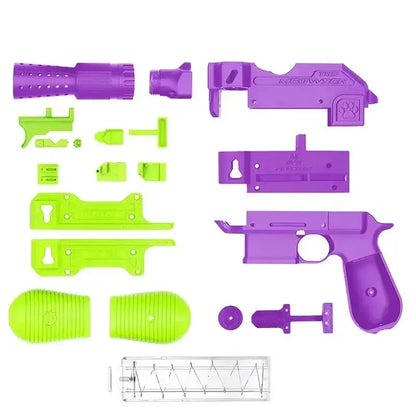Full Auto 3D Print Flywheel Foam Blaster