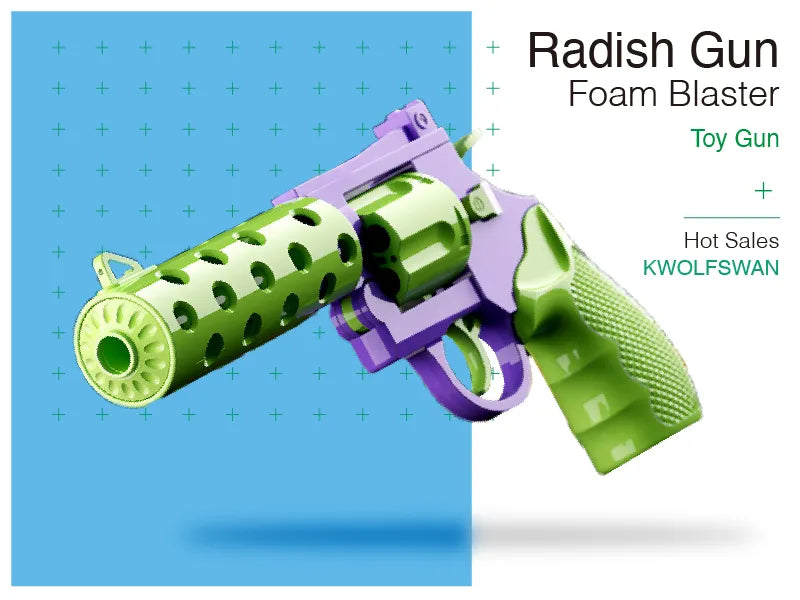 Radish Toy Blaster - the hottest toy of the moment!