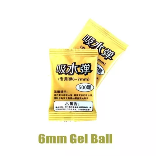 5Packs 2,500Pcs 6-7mm Gel Balls Gel Blaster Refills Ammo KWOLFSWAN