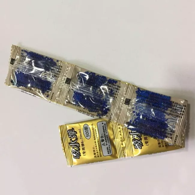 5Packs 2,500Pcs 6-7mm Gel Balls Gel Blaster Refills Ammo KWOLFSWAN