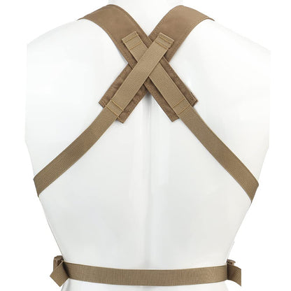 Tactical Vest MOLLE Chest Rig with 5.56 /9mm Mag Pouch