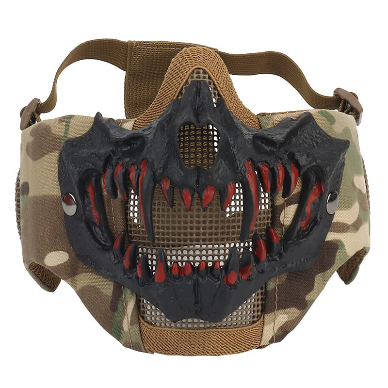 Tactical Foldable Mesh Skull Mask