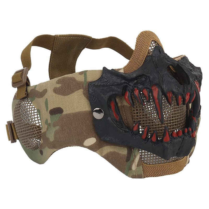 Tactical Foldable Mesh Skull Mask
