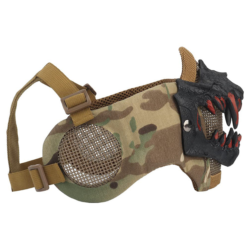 Tactical Foldable Mesh Skull Mask