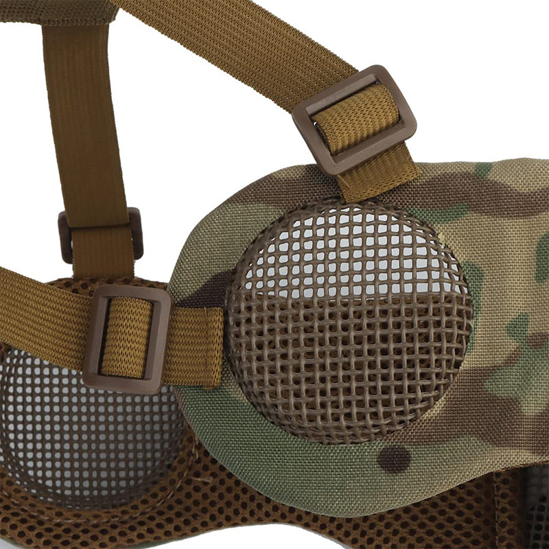 Tactical Foldable Mesh Skull Mask