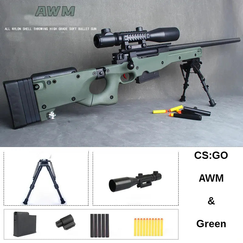 Nerf L96 AWP Bolt Action Sniper Rifle -  Denmark