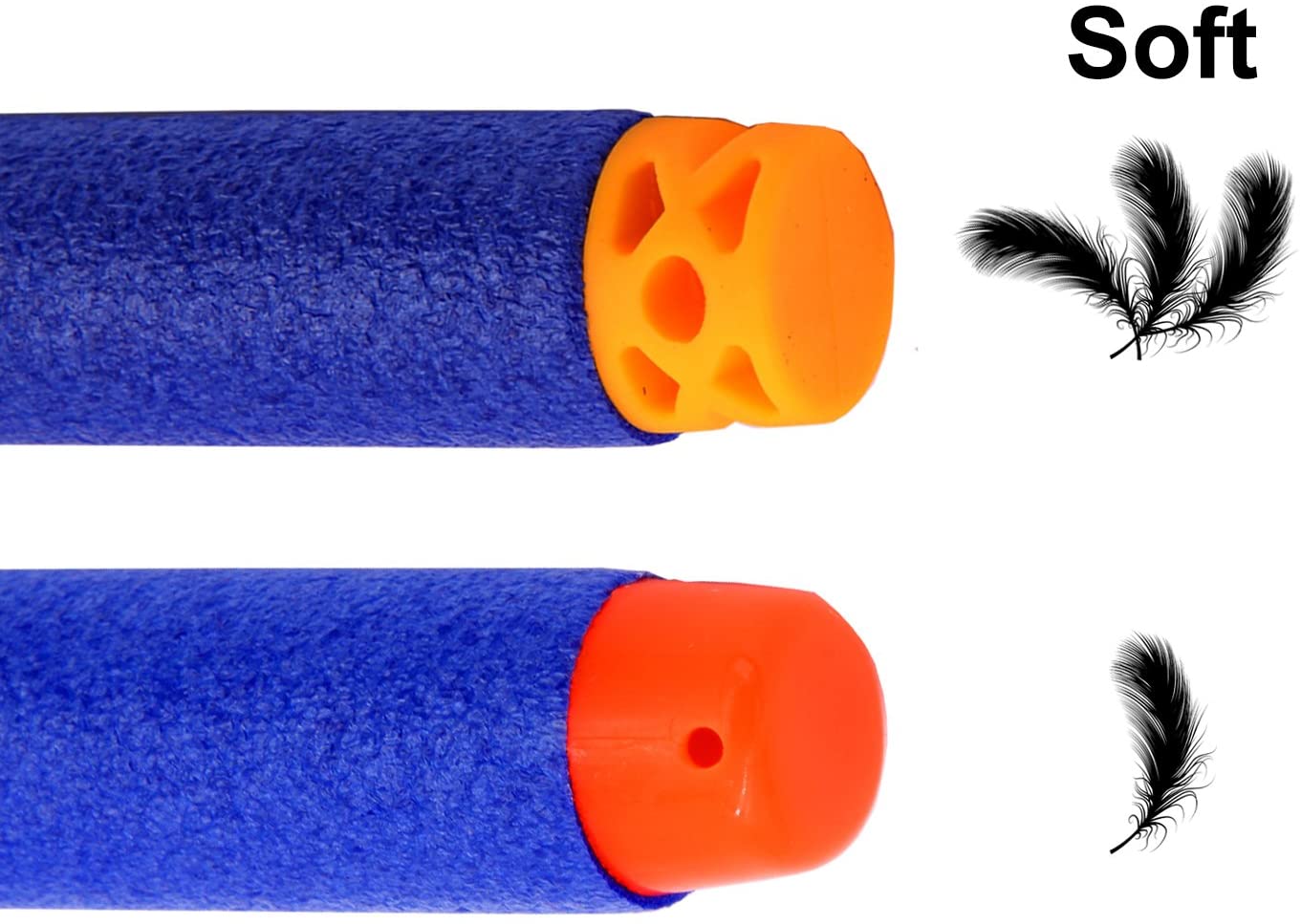 Hot Sale Nerf Elite Series 7.2cm Refill Foam Bullet Soft Hollow