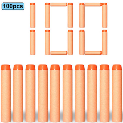 Keep Your Nerf Arsenal Fully Loaded with 7.2cm 100pcs Soft Bullets