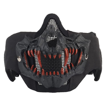 Tactical Foldable Mesh Skull Mask
