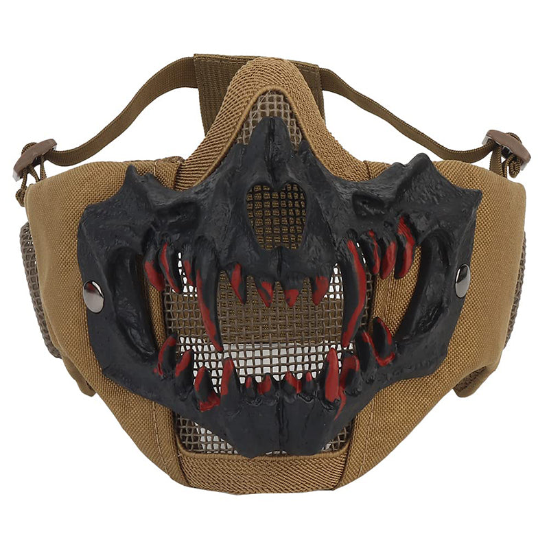 Tactical Foldable Mesh Skull Mask