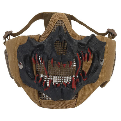 Tactical Foldable Mesh Skull Mask