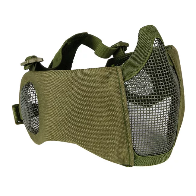 V1 Steel Mesh Tactical Protective Mask with Ears Protection