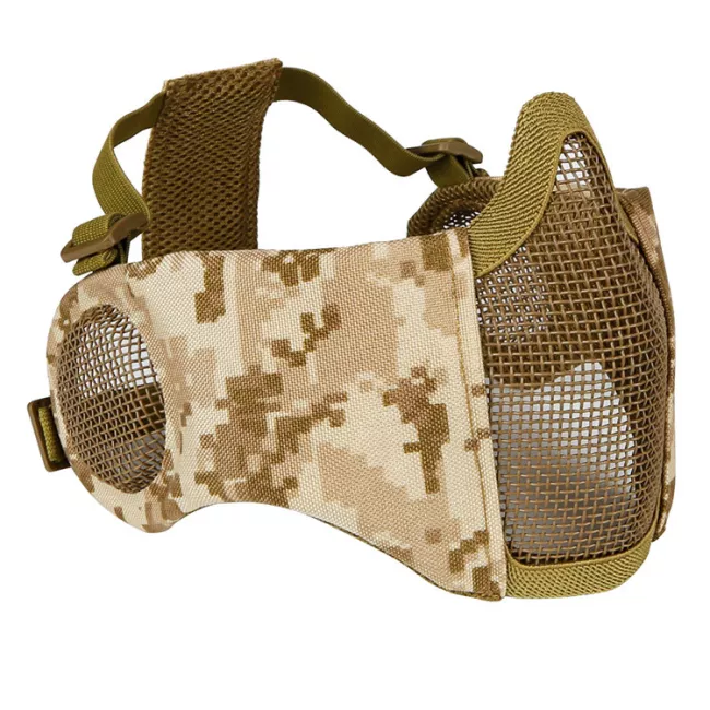 V1 Steel Mesh Tactical Protective Mask with Ears Protection
