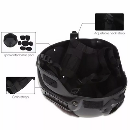 Camo MICH2000 Head Protective ABS Tactical Helmet