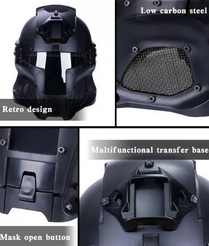 WST Full Face Medieval Tactical Helmet