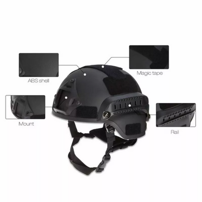 Camo MICH2000 Head Protective ABS Tactical Helmet